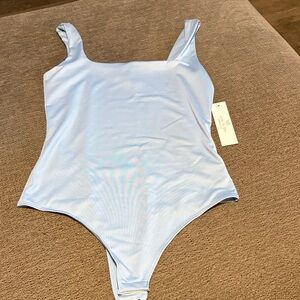 Sky Blue One-Piece Bodysuit L